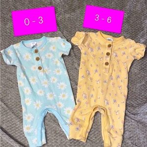 Baby Girl One-Piece Outfits